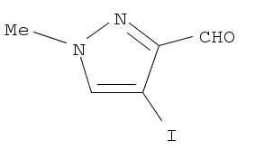 1H-Pyrazole-3-carboxaldehyde, 4-iodo-1-methyl-